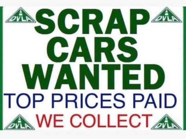 Scrap cars and unwanted vehicles wanted 