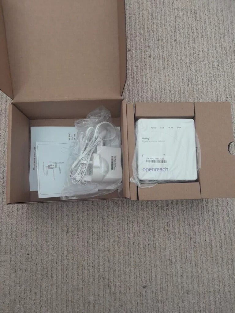 image for Nokia-ONT G-010G-R Openreach Optical Fibre GPON Terminal BNIB