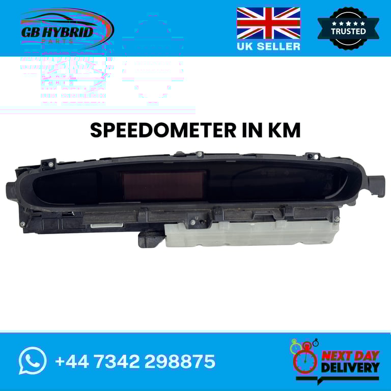 Toyota Prius 2009-2015 Speedometer Cluster In KM