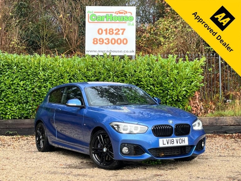 2018 18 BMW 1 SERIES 1.5 118I M SPORT SHADOW EDITION HATCHBACK 3DR PETROL AUTO E