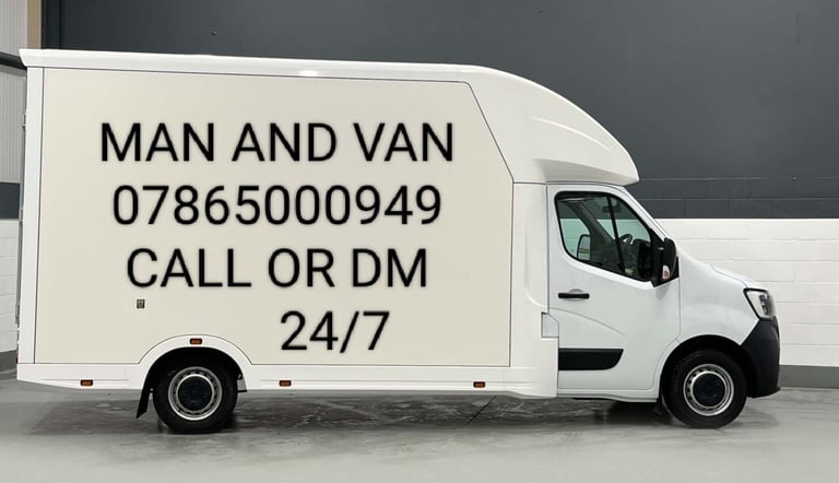 SHORT NOTICE LOCAL ANYTIME CHEAP MAN AND VAN HOUSE REMOVAL AND WASTE CLEARANCE LUTON VAN 24/7 