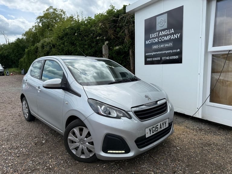 2015 Peugeot 108 1.0 Active 5dr HATCHBACK PETROL Manual