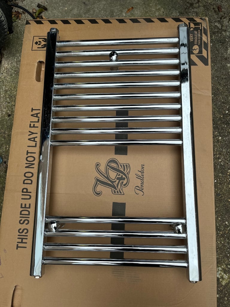 image for Chrome towel radiator 800high 500wide