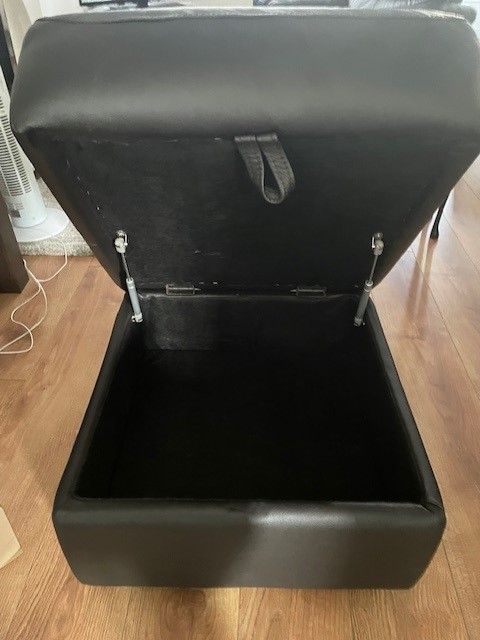 Dark Brown Leather 3 Piece Suite