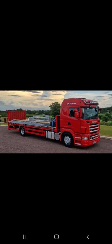 Scania R230 plant lorry beavertail rigid