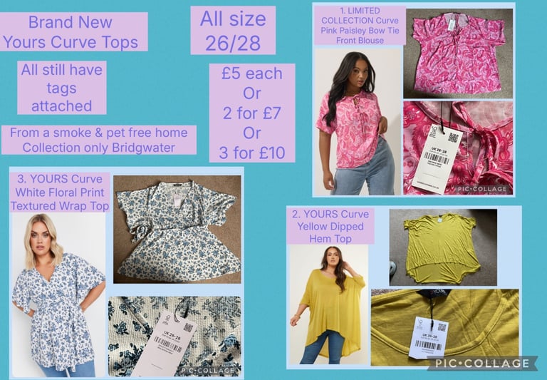 image for Brand New Yours Curve Tops Size 26/28