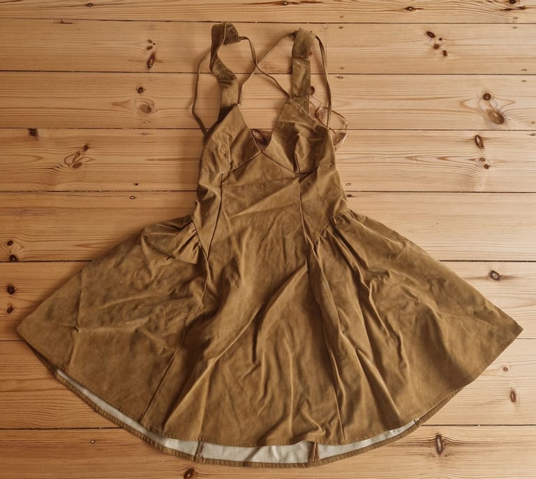 Free People Vera Suede Mini Dress Brand New With Tags