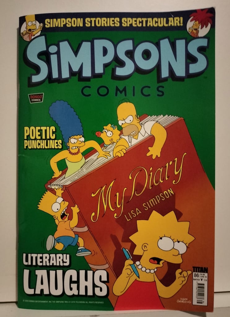 image for The Simpsons Comic- June 2025