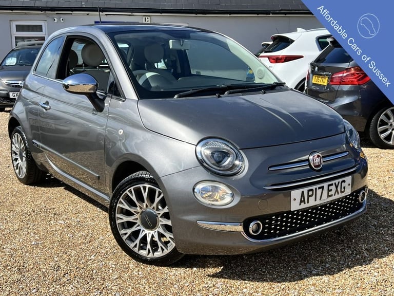 image for 2017 Fiat 500 1.2 Lounge Hatchback 3dr Petrol Manual Euro 6 (s/s) (69 bhp) Hatchback Petrol Manual