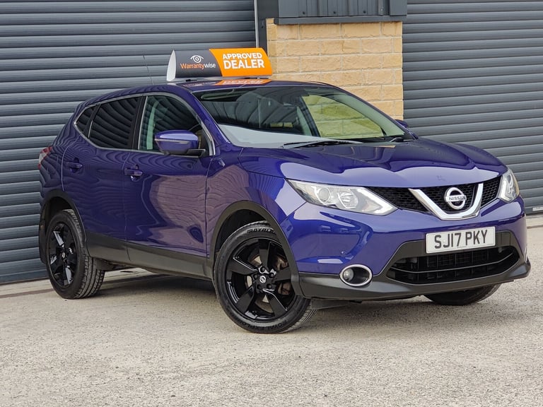 image for NISSAN QASHQAI; N-CONNECTA; 1.5 DCI; 110BHP; 5 DR; MANUAL; BLUE; 74.3 MPG; 20TAX