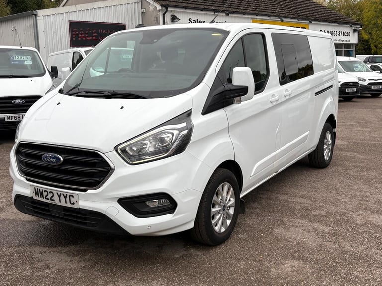 FORD TRANSIT CUSTOM 2.0 Limited 5 Seat Crew 300 L2 130PS +Â