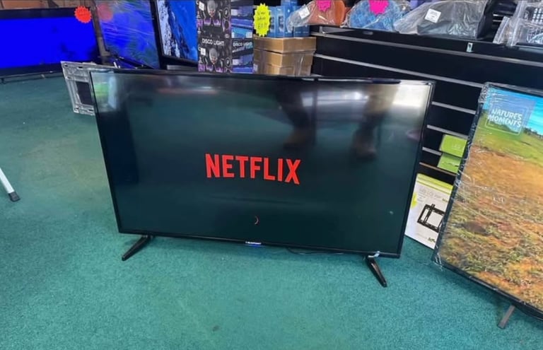 43” Blaupunkt Smart HD TV – Fully Working, Netfli Built-in