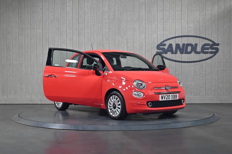 2020 Fiat 500 1.2 Lounge Euro 6 (s/s) 3dr HATCHBACK Petrol Manual