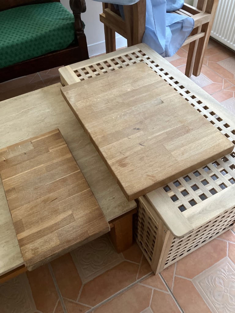 chopping boards, Solid beachblock times two dimensions below