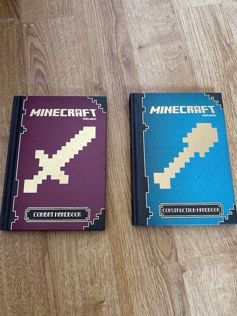 image for 2 x Minecraft Books excellent condition