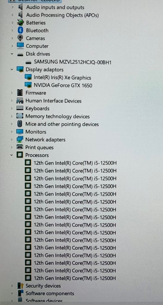 Gaming i5 12thGen 12x Core 512GB SDD 16GB HP UltraFast 144hz Full HD Laptop LIKE NEW