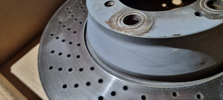 Porsche 996 textar rear brake discs and pads 