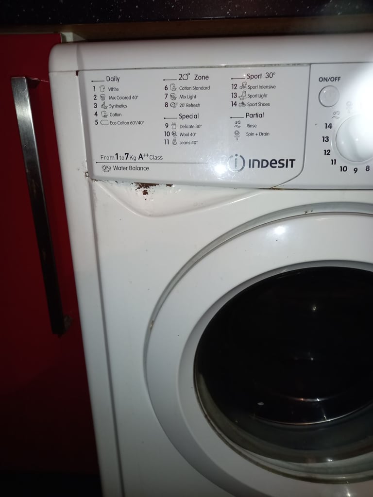 Indesit washer
