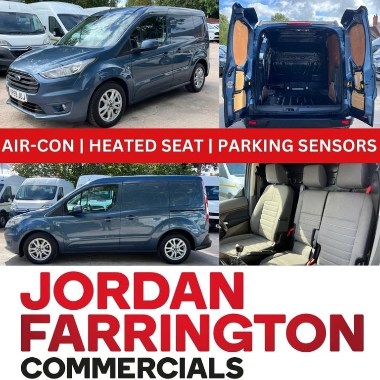 image for 69 reg FORD TRANSIT CONNECT 220 L1 1.5 LIMITED SPEC VAN WITH AIR-CON (NO VAT!!)