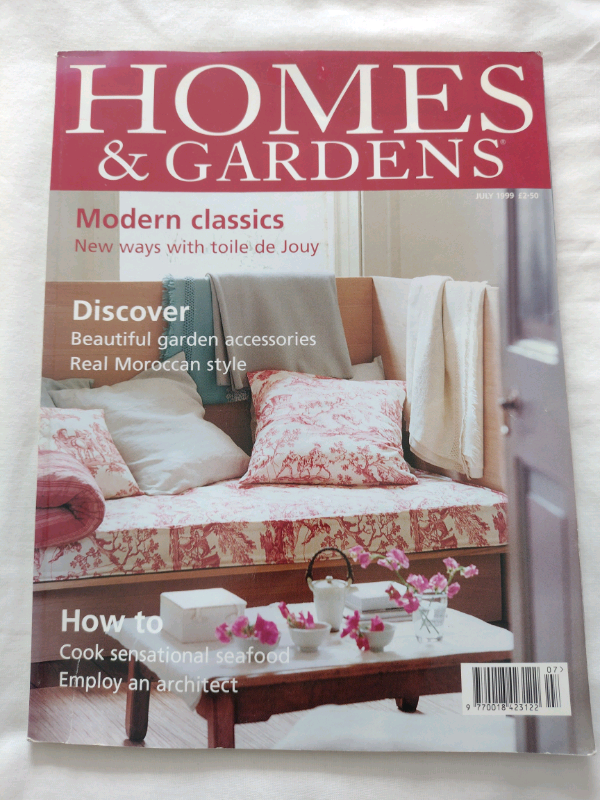image for Vintage 1999 Issue of Homes & Gardens, in excellent condition!       