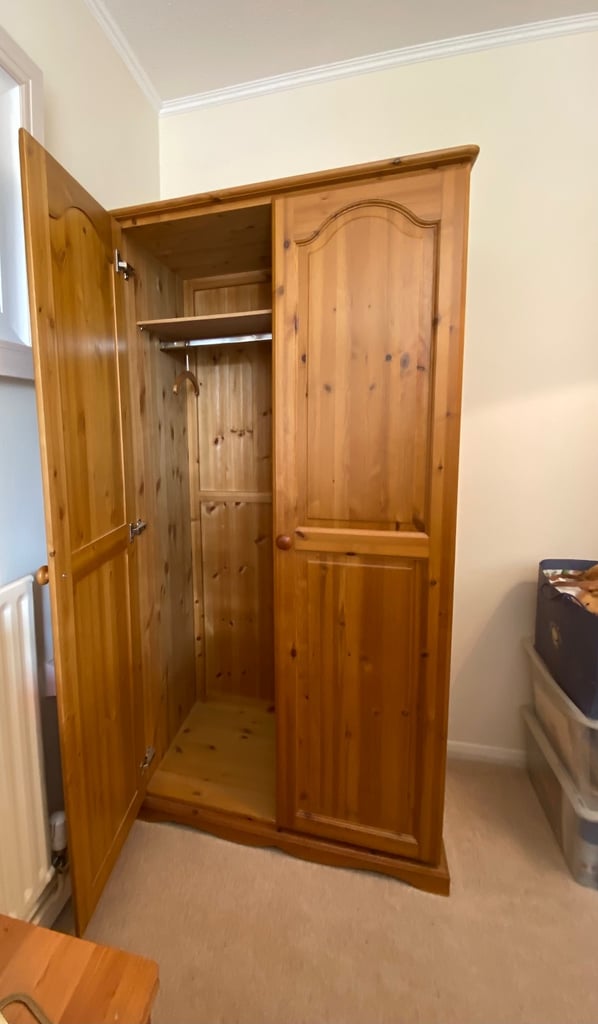 Pine Style Wardrobe 