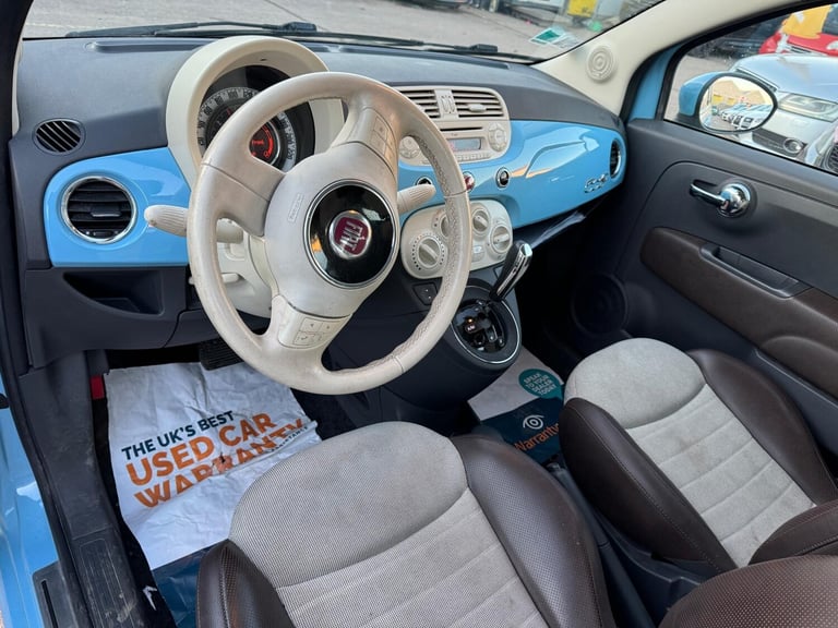 2021 Fiat 500 0.9 TwinAir Cult Convertible 2dr Petrol Dualogic Euro 6 (s/s) (85 bhp) Convertible ...