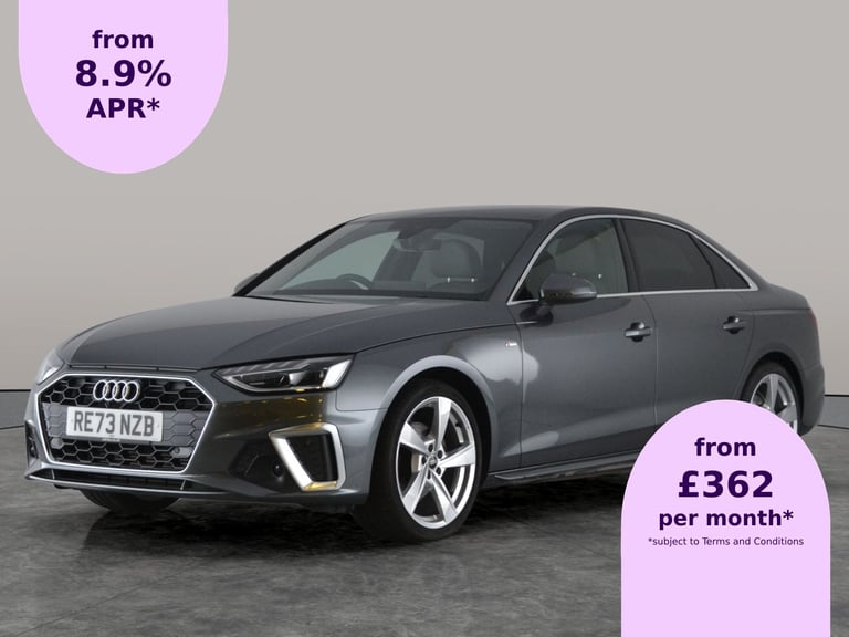 2023 Audi A4 2.0 TFSI 35 S line Saloon 4dr Petrol S Tronic Euro 6 (s/s) (150 ps) - SPORT Saloon P...