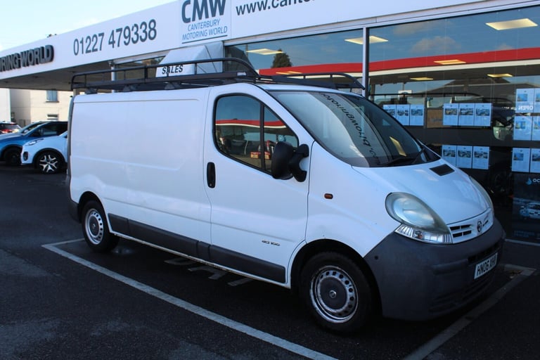 2006 Nissan Primastar SE 2900 LWB DCI SHR Panel Van Diesel Manual