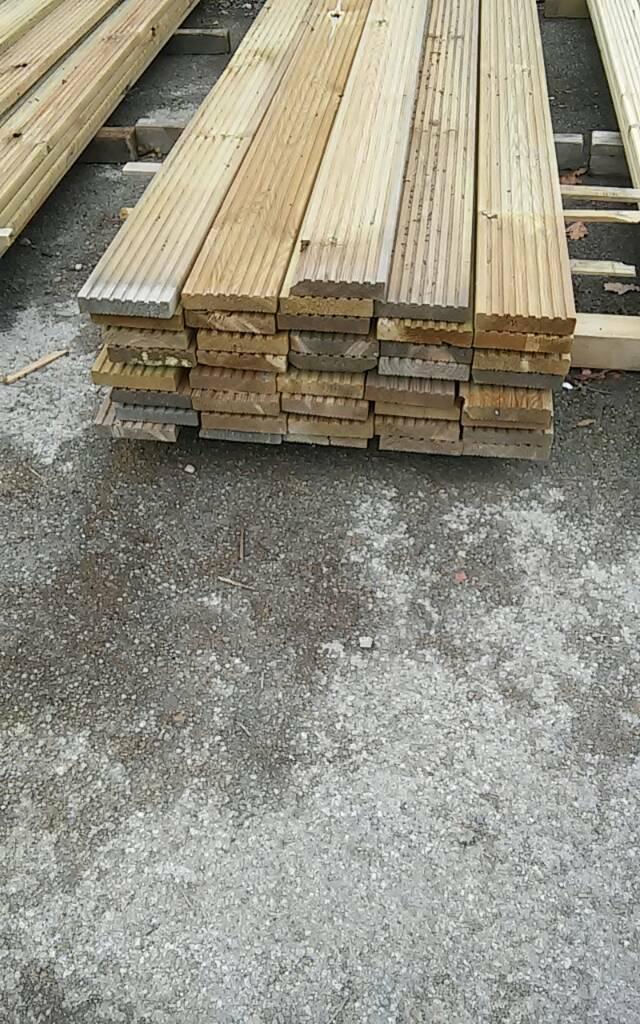 3.0m long Decking 120mm 28mm £7.20 each