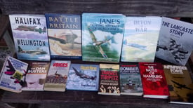 13 WORLD WAR 2 / AVIATION BOOKS 