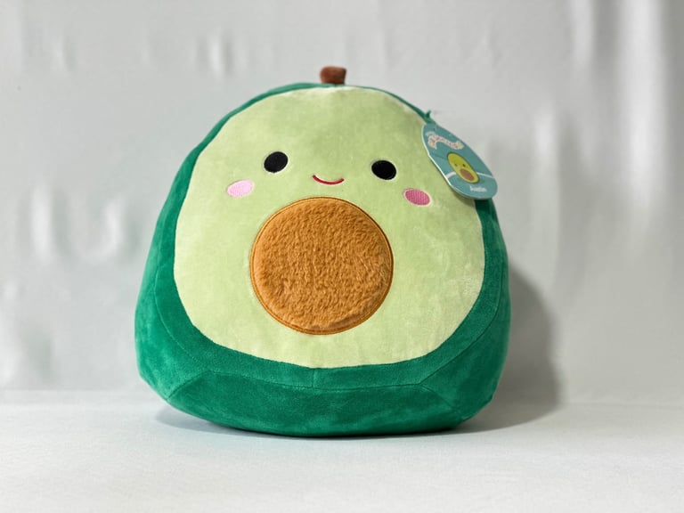 Plush Avocado Squishmallow Toy - Austin the Avocado - 12"
