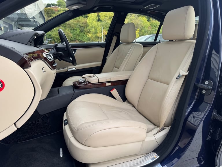 MERCEDES-BENZ S500 5.5 V8 PETROL AUTO 5DR SALOON 2007 [57] BLUE