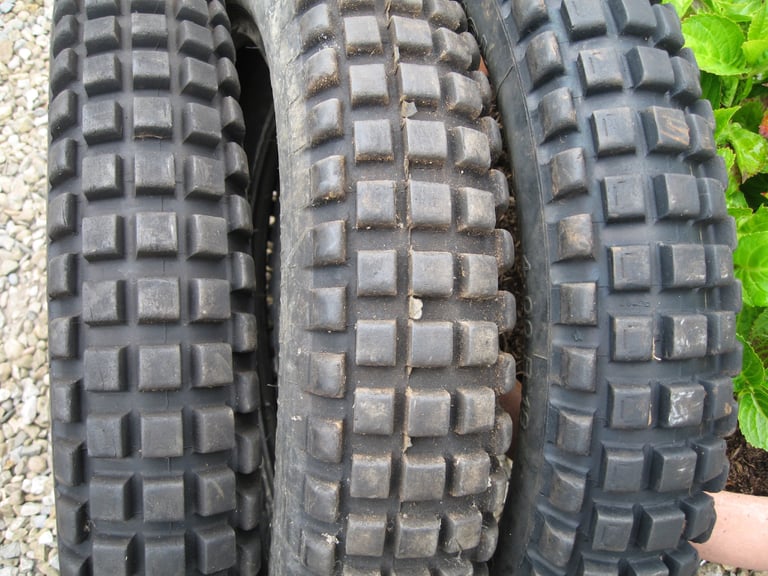used motor cycle trials tyres michelin
