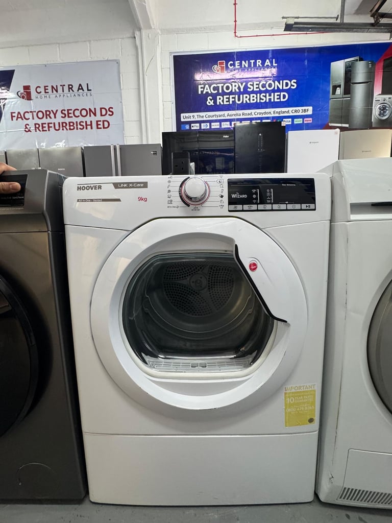 image for Hoover 9 kg Vented Tumble Dryer - Free Same Day Delivery