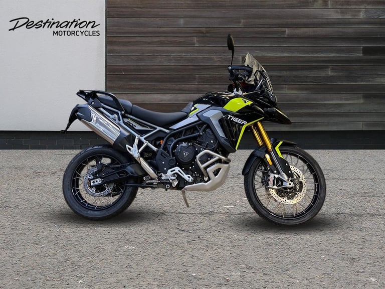 2025 Triumph Tiger 900 RALLY PRO STANDARD TWIN COLOUR Petrol black 6 Speed
