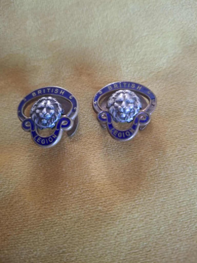 " British Legion  badges