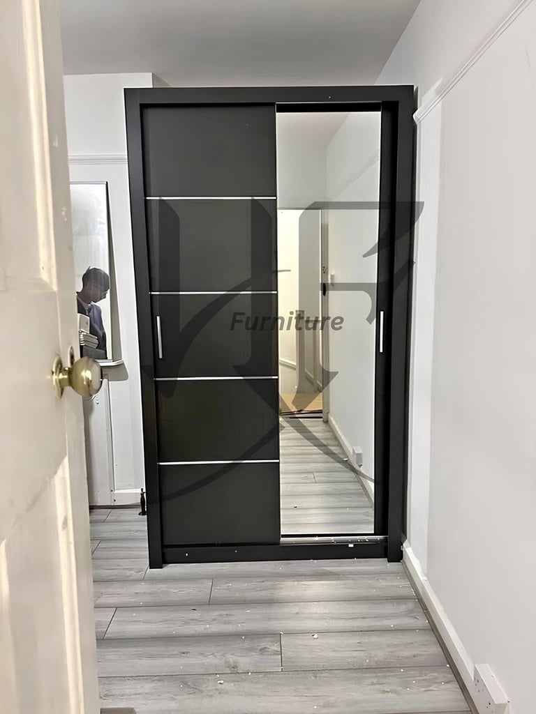 Sliding wardrobes flat pack with free home delivery 