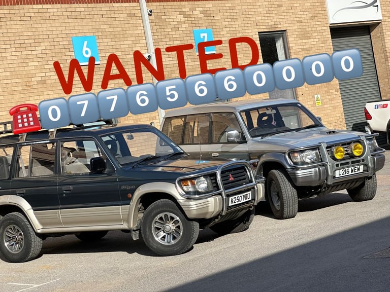 WANTED Mitsubishi Pajero Shogun