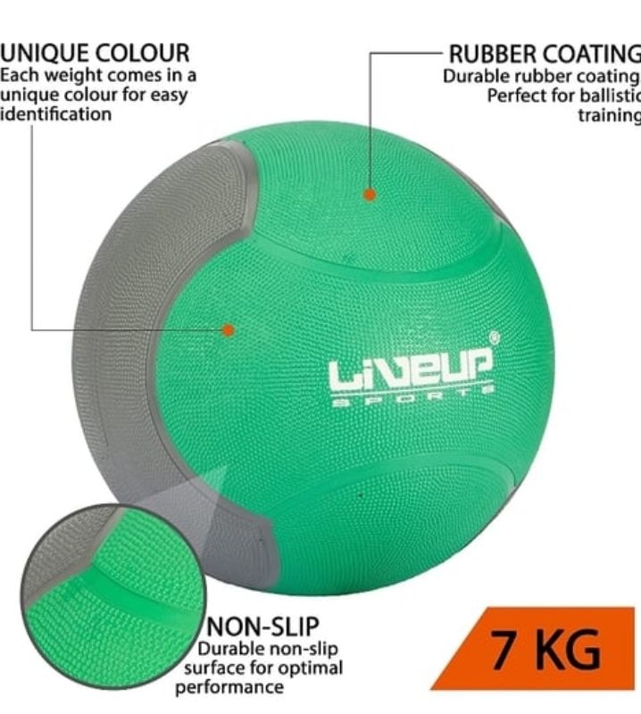 image for Medicine Ball 7kg - Wall Ball - Cross Body Fit Strength Hyrox