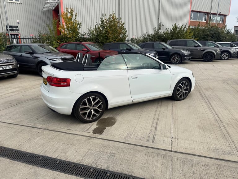  Audi A3 Cabriolet 2.0 TDI S line Euro 5 (s/s) 2dr Diesel Manual