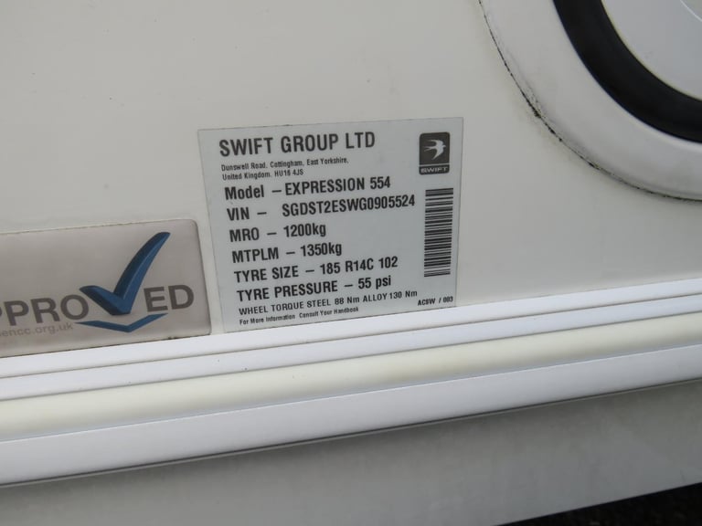 Swift Expression 554 4 Berth