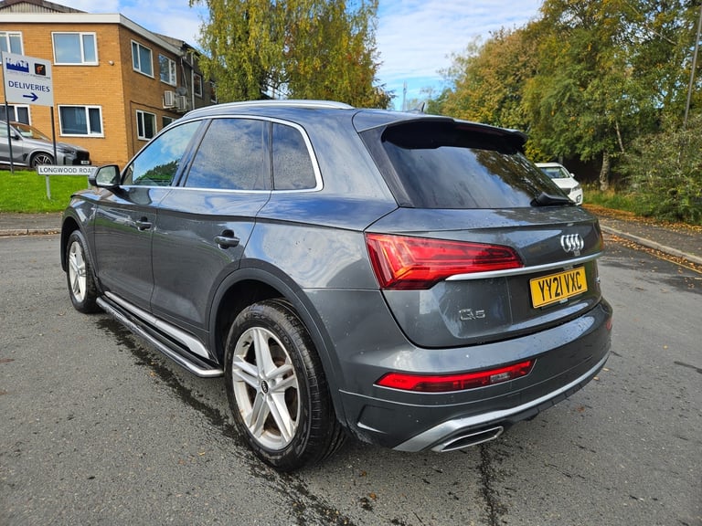 2021 21 AUDI Q5 40 TDI Quattro S Line 5dr S Tronic Damaged Salvage