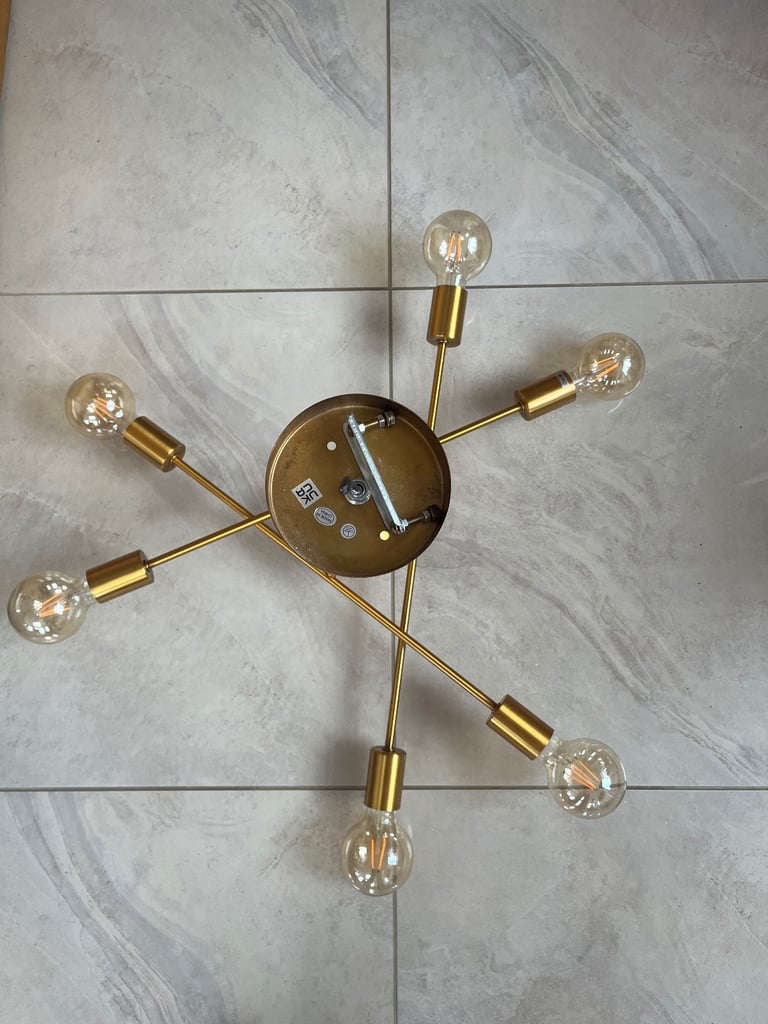 Gold Sputnik light