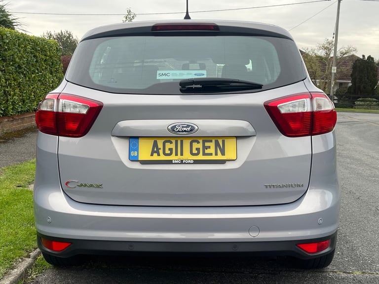 Ford C-Max Titanium 1.6TI 125BHP in Stunning Silver Metallic with Unmarked Cloth