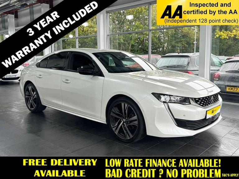 2021 Peugeot 508 1.5 BlueHDi GT Premium Fastback 5dr Diesel EAT Euro 6 (s/s) (130 ps) 1 OWNE Hatc...