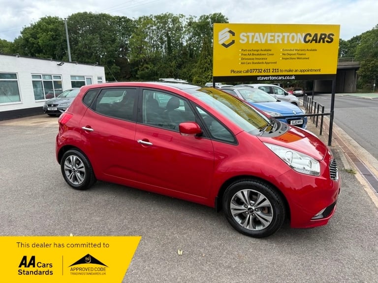 2017 Kia Venga 4 1.6 Petrol Automatic Red