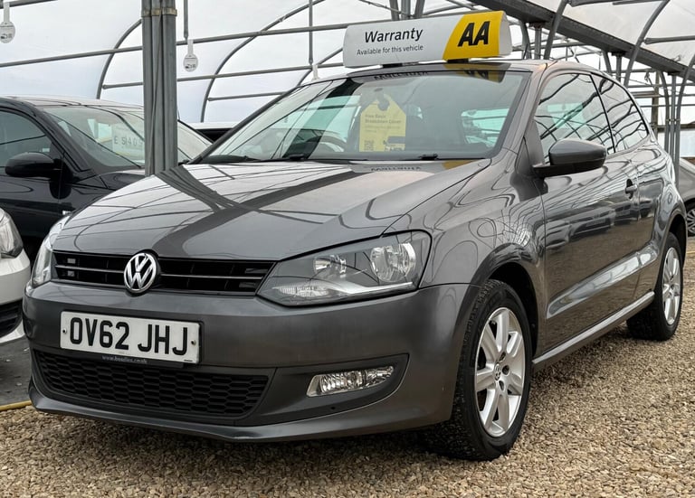 2012 Volkswagen Polo 1.2 Match Euro 5 3dr HATCHBACK Petrol Manual