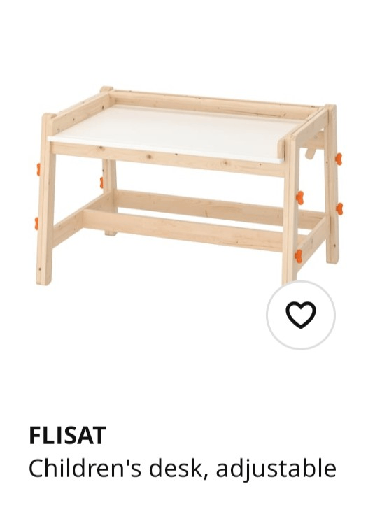 Flisat Children's desk - Brand New