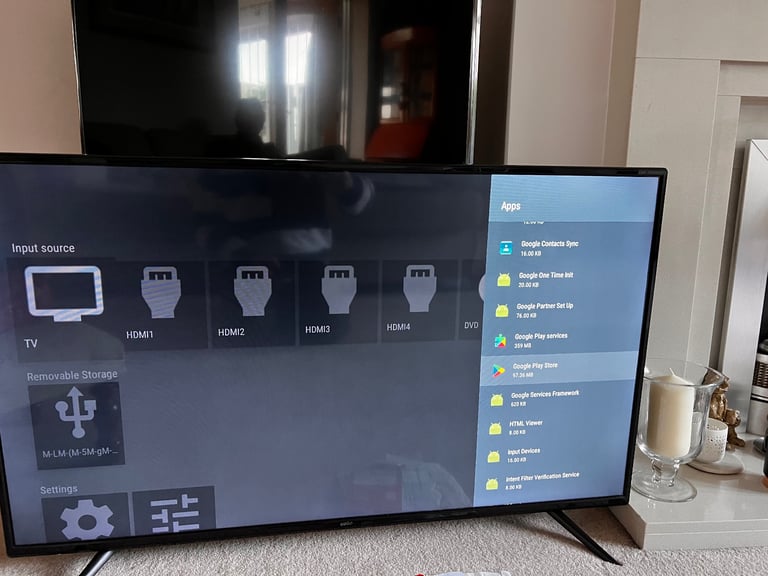 Cello 43” super fast Android 7 Smart TV with inbuilt DVD player