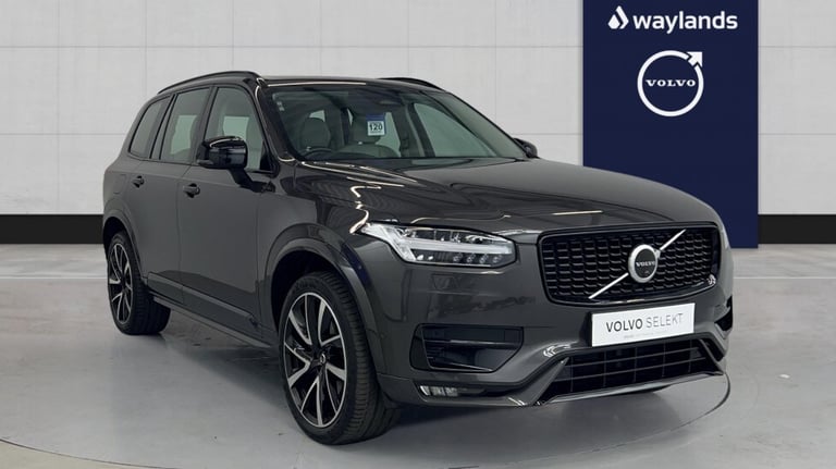 2022 Volvo XC90 Plus, B5 AWD mild hybrid, Diesel, Dark, 7 Seats (Blond Leather) Estate Diesel Aut...